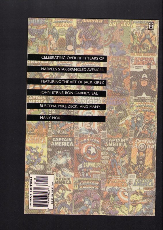 Captain America: The Legend #1 - RON GARNEY COVER + INTERIOR! (9.2) 1996