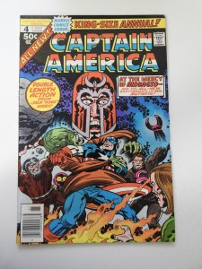 Captain America Annual #4 (1977) VF/NM Condition