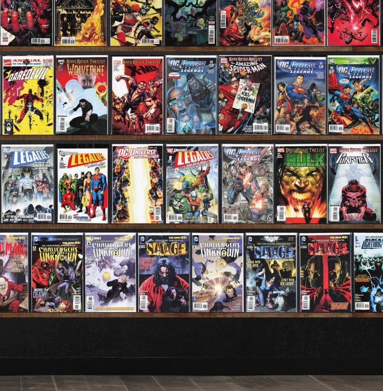 Huge Lot 160+ Comics with Daredevil, Dc Universe Presents, Deadly Class & More!