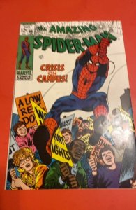 The Amazing Spider-Man #68 (1969) crisis on campus