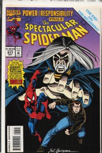 The Spectacular Spider-Man #217 (1994) Spider-Man