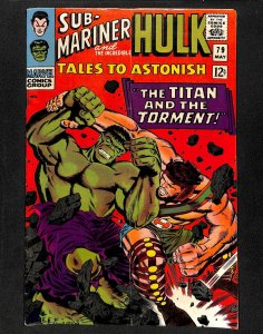 Tales To Astonish #79 Sub-Mariner and the Hulk! Hercules!