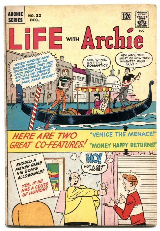 Life With Archie #32 1964-Betty & Veronica- Venice cover VG