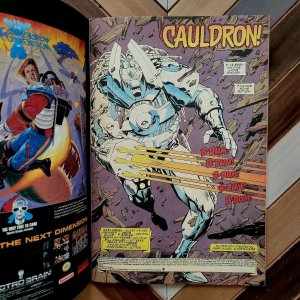 ACTION COMICS #695 (DC 1993) HIGH GRADE! Superman CAULDRON & Lobo! Foil Embossed