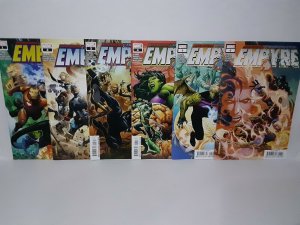 EMPYRE: FULL SET 6 BOOKS +  MAGAZINE #1 MARVEL UNIVERSE - FREE SHIPPING