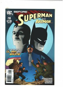 Superman #710 NM- 9.2 DC Comics 2011 J. Michael Straczynski, Batman Bruce Wayne