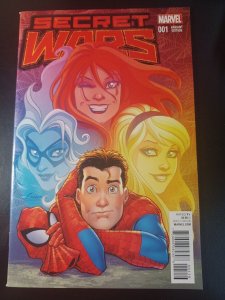 Secret wars #1 NM Women of Marvel Variant Marvel Comics c213