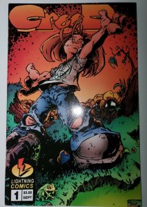 Creed #1 Signed Trent Kaniuga #'d 961/1500 COA Lightning Comics Sept 1995 (VFNM)