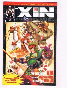 4 Xin Legend Of The Monkey King Anarchy Studios Comic Books #1 2 3 + Preview J53