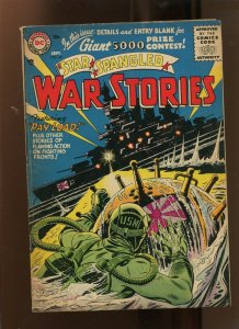 STAR SPANGLED WAR STORIES #49 (6.0) PAY LOAD!! 1956 