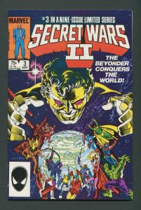 Marvel Secret Wars II #3 / 9.2 NM-  February 1985