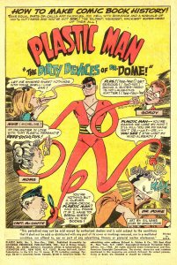 PLASTIC MAN #1 (Nov1966) 4.0 VG  Ist Silver Age Appearance! Gil Kane Art!