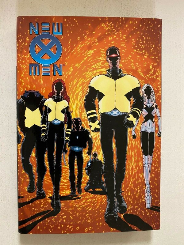 New X-Men HC #1 by Grant Morrison 6.0 FN price tag on rear (2001)