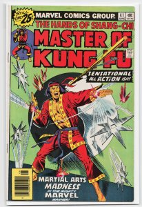 Master of Kung Fu #41 (1976) Master of Kung Fu / Shang-Chi