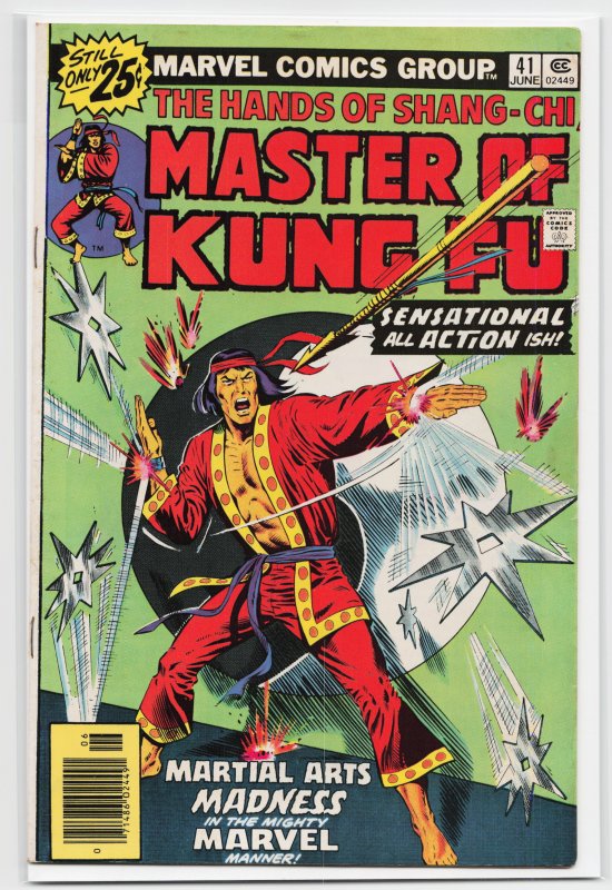 Master of Kung Fu #41 (1976) Master of Kung Fu / Shang-Chi