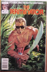 The Terminator #4 Newsstand (1988)