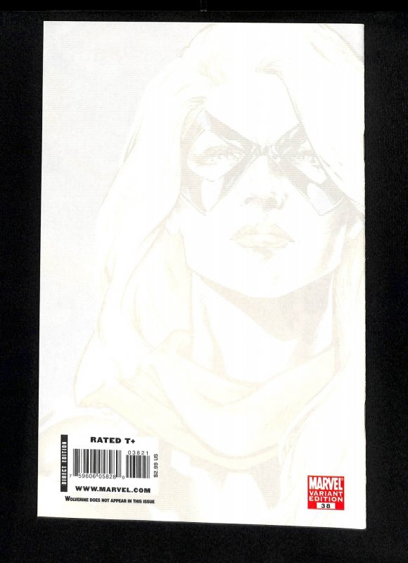 Ms. Marvel (2006) #38 Isaacs Variant Wolverine Art Appreciation