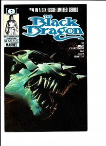 THE BLACK DRAGON 1-6 (1985) 8.5 VF+ Chris Claremont John Bolton Complete series!