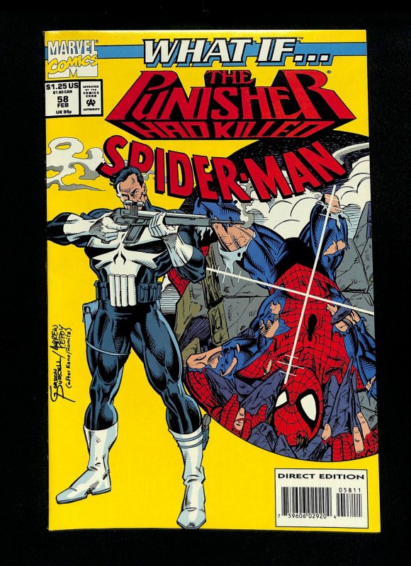 What If? (1989) #58 Punisher Had Killed Spider-Man!