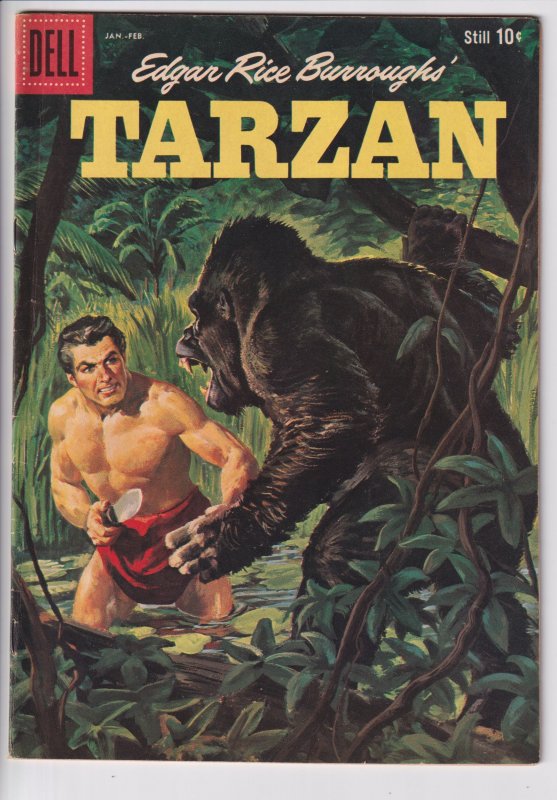 TARZAN #116 (Jan 1960) Sharp VGF 5.0, light cream to white paper!