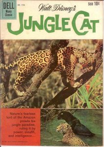 JUNGLE CAT F.C.1136 VG-F   Sept.-Nov. 1960 COMICS BOOK
