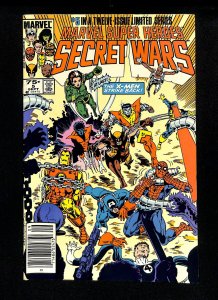 Marvel Super-Heroes Secret Wars #5 X-Men!  Spider-Man!