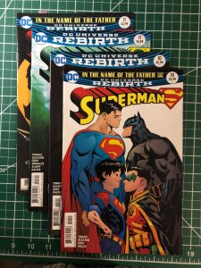 Superman #10, 11 (2017) Two covers for each issue.