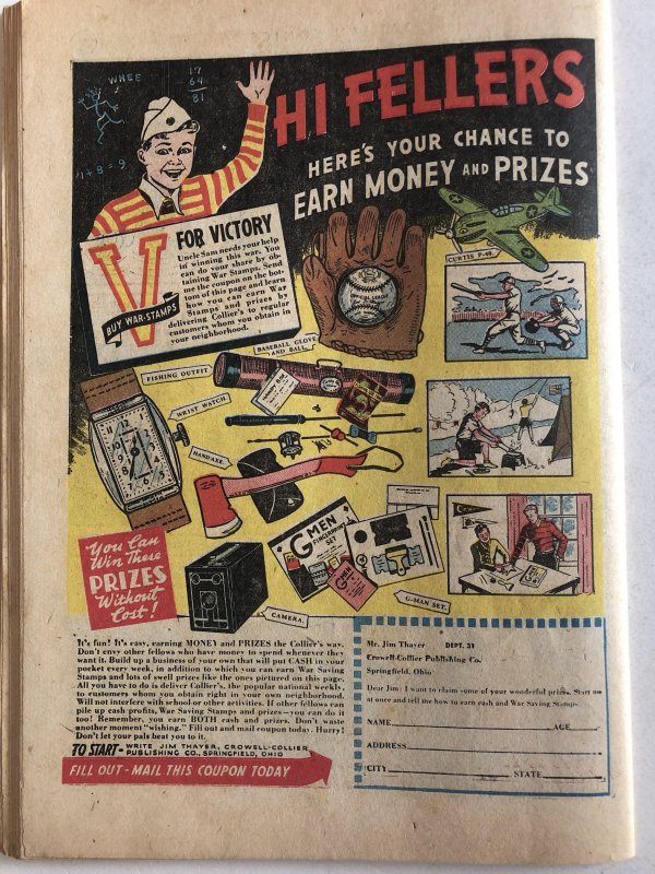 Batman 23, coverless,1940!Hollywood stars/Joker!(see pics)