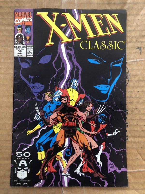 X-Men Classic #56 Direct Edition (1991)