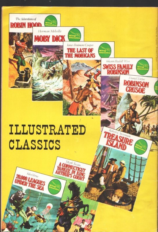 Illustrated Classics #4 1977-Adventures of Robin Hood-English language