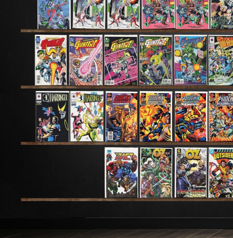 Huge Lot 150+ Comics with The H.A.R.D. Corps, Outsiders, Harbinger & More!