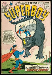 SUPERBOY COMICS #102 1963-DC COMICS-WILD COVER VG