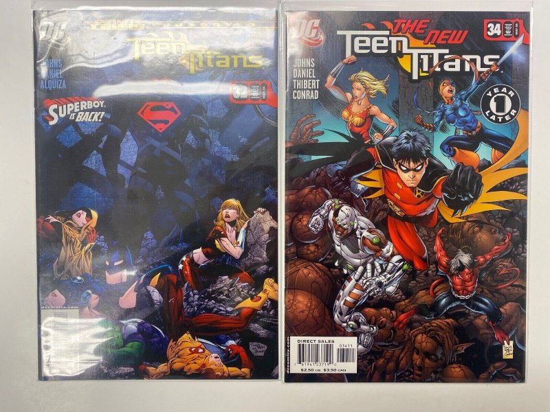3 Teen Titans DC COMICS #32 34 46 96 KM5