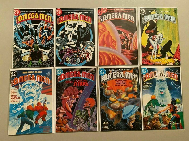 Omega Men lot 19 different from #1-38 + Annual 8.0 VF (1983 1st Series)