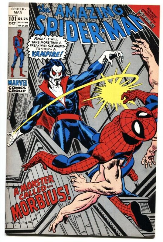 Amazing Spider-Man #101-comic book 1st Vampire Morbius  -- 2nd print