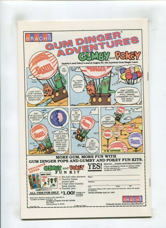 CAPTAIN AMERICA #324 (9.2) *FISHERMAN* SPEED TRAP 1986