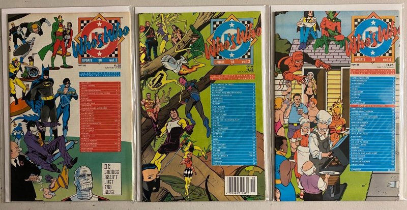 Who's Who in the DC Universe set #1-26 + '87, '88 updates 35 diff 6.0 (1985-88)