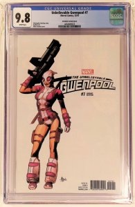 The Unbelievable Gwenpool #7 (2016) CGC 9.8 Deodato Variant Cover