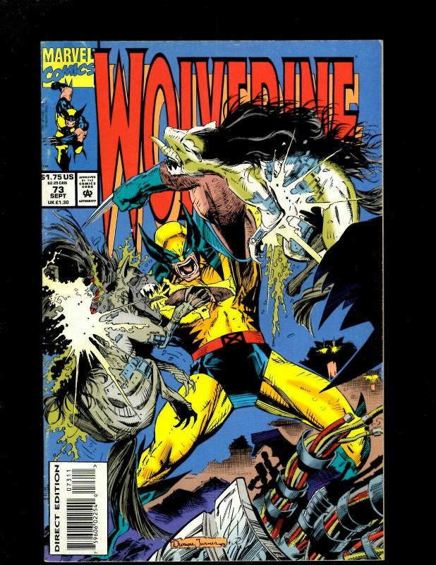  Lot of 12 Wolverine Marvel Comics #67 69 70 71 72 73 74 75 76 77 78 79 HY7