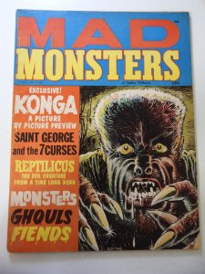 Mad Monsters #1 VG/FN Condition 1/4 tear fc