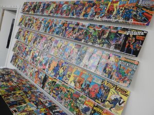 Huge Lot of 190+ Comics W/ Action Comics, Manbat, Blackhawk, Firestorm Avg. VF-