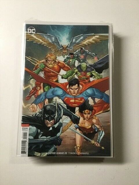 Justice League 22 Variant Near Mint Dc Comics HPA