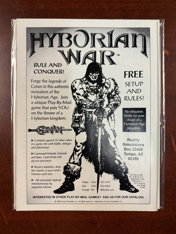 Conan The Savage # 6 VF Marvel Comic Book Magazine Kull Red Sonja 7 J312