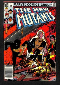 New Mutants #4 VF+ 8.5