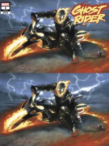 GHOST RIDER 1 GABRIELE DELL'OTTO VIRGIN VARIANT SET EXCLUSIVE LTD 600 PRESALE