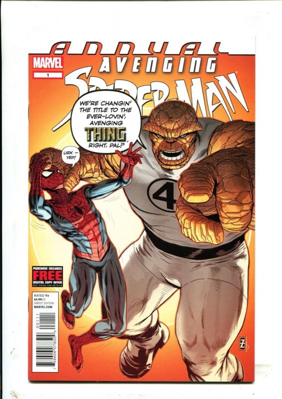 Avenging Spider-Man Annual #1 - One-Shot / Thing Appearance (9.2OB) 2012