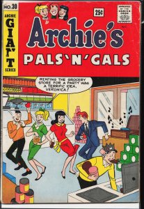 Archie's Pals 'N' Gals #30 (1964) Betty and Veronica