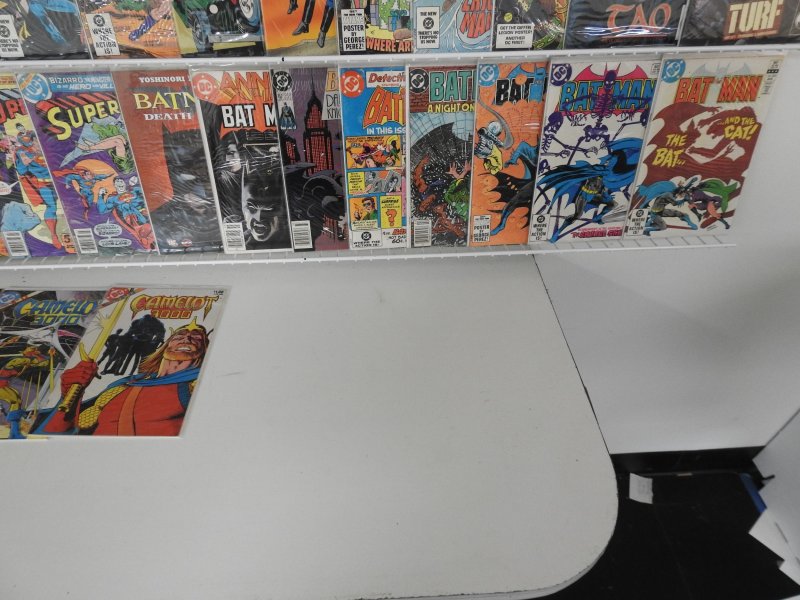 Huge Lot 120+ Comics W/ Action Comics, Batman, Superman, +More! Avg FN Cond!