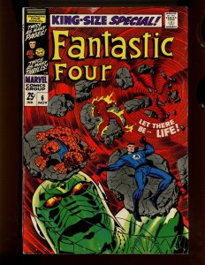 (1968) The Fantastic Four #6 - ANNUAL! FIRST APPEARANCE OF ANNIHILUS!! (5.0)