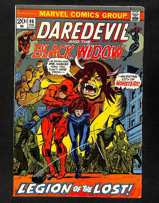 Daredevil #96 Black Widow!